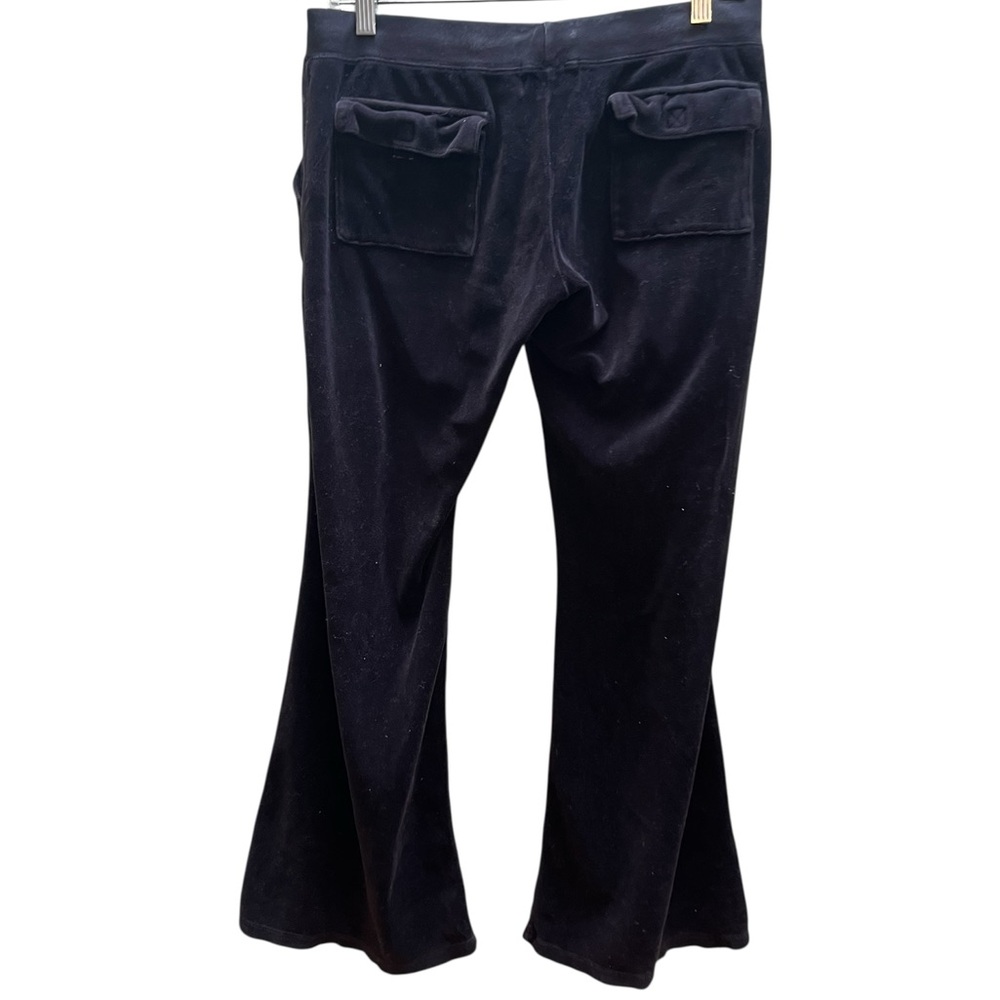 Juicy couture Lowrise bell bottom velour pants size medium - Picture 6 of 12